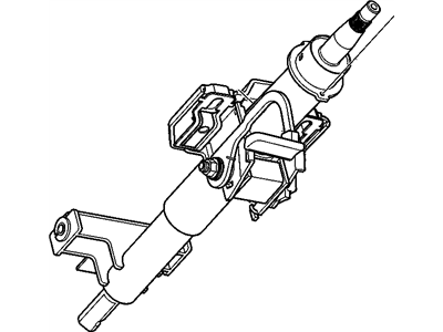 Saturn Vue Steering Column - 19257207