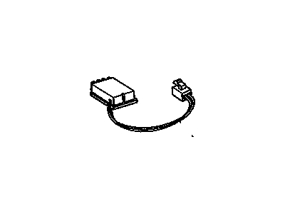 Oldsmobile 10253233 Alarm
