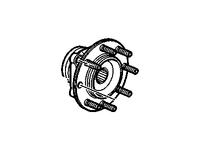 Chevy Monte Carlo Wheel Hub - 7470625