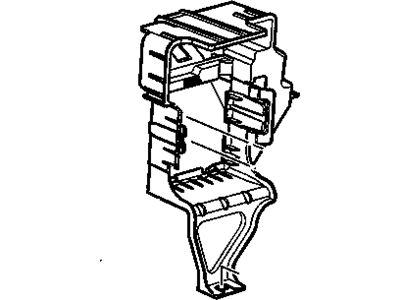 GM 15268617 Bracket, Main Wiring Junction And Fuse Block
