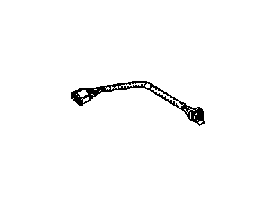 Chevy 12101876 CONNECTOR,INSTRUMENT PANEL WIRING HARNESS(FROM HEADLINING HARNESS)(PART OF 1)(GRAY)(6-WAY MALE)(W/LEADS)(2.535)