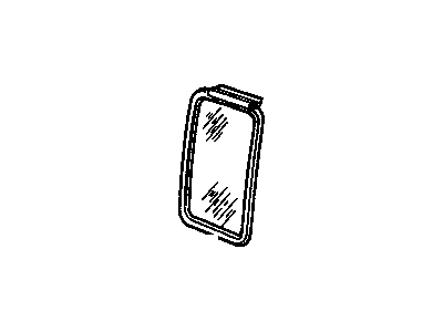 GMC 14061747 Moveable Glass