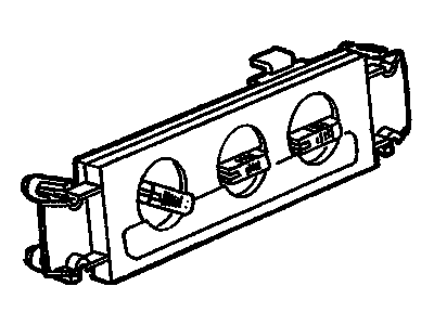 GMC 16199545 BULB,HEATER & A/C CONTROL LAMP(CODE 9545U)(9.276)