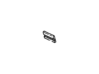 Chevy 22573815 Side Molding