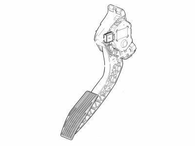 Buick 84657611 Pedal Travel Sensor