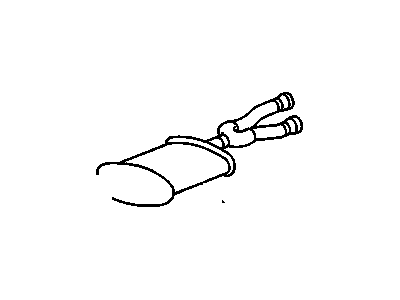 Pontiac Muffler - 22573175