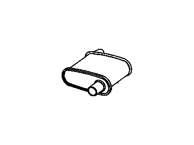Buick Tail Pipe - 10140600