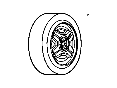 1990 Chevy Beretta Spare Wheel - 10083554