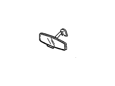 Pontiac 25626751 Mirror