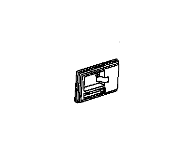 Pontiac 22582744 Handle, Inside Bezel