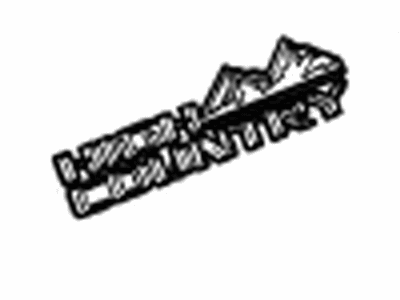 Chevy 84719528 EMBLEM PKG,BODY(INCLUDES 2-4)(BLACK)(INSTALL 1.10)(.0528 KG)(PREMIER/DURAMAX)