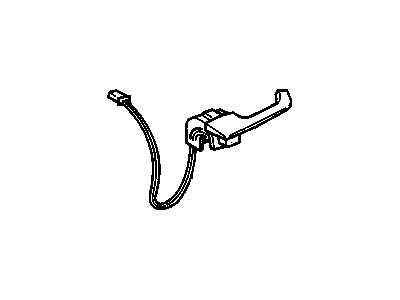 Cadillac 20744084 Handle, Outside