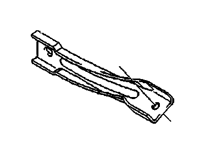 Pontiac Alternator Bracket - 25536657