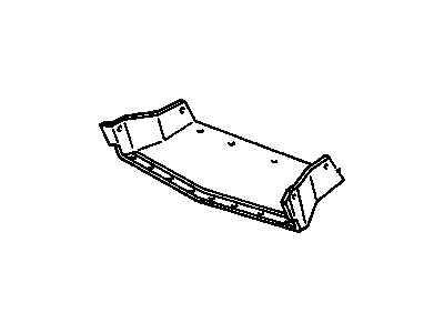 Chevy 14078642 Lower Baffle