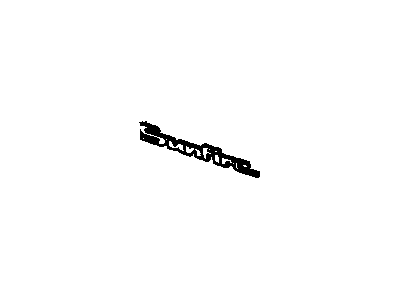 Pontiac Sunfire Emblem - 22596483