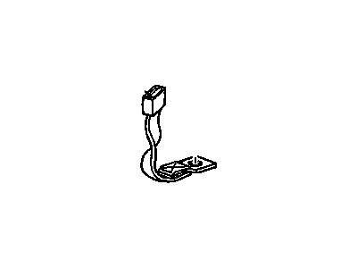 GMC 12384043 Seat Belt Assembly