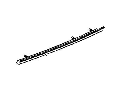 Oldsmobile 25535610 Rub Strip Insert