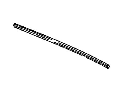 GM 15983928 Weatherstrip, Rear