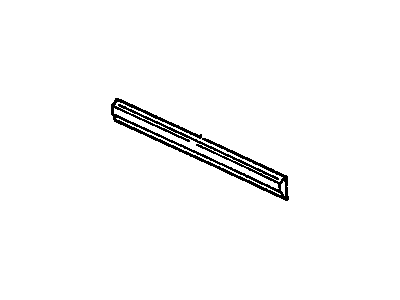 1990 Oldsmobile Cutlass Calais Door Moldings - 12502726