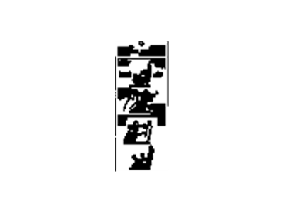 Buick 25808259 LABEL,OWNERS MANUAL INFORMATION(2ND ROW OPERATING HANG TAG)
