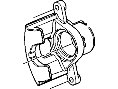 GM 88967255 Caliper, Wheel Brake Cylinder/Caliper