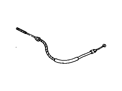 1993 Oldsmobile Cutlass Ciera Parking Brake Cable - 10207598