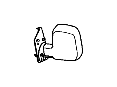 2008 Chevy Express 2500 Side View Mirrors - 15937985