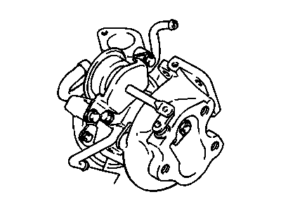 1988 Chevy Sprint Turbocharger - 96055482