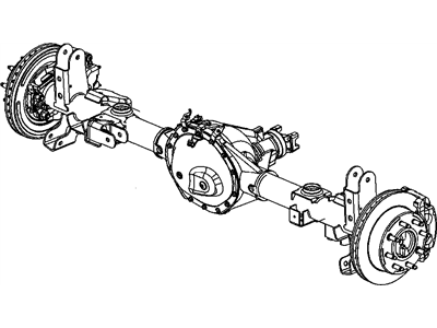 Hummer H2 Axle Shaft - 25904964