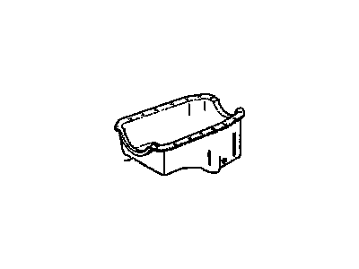 1984 Chevy Monte Carlo Oil Pan - 14081203