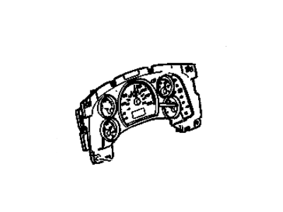 GMC Savana 3500 Instrument Cluster - 15115558