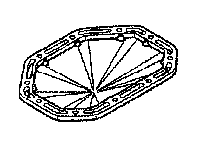 GM 90345227 Gasket, Flywheel & Clutch & Converter Housing