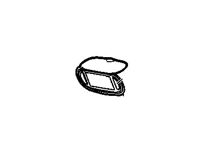 Chevy 15855081 Vanity Mirror
