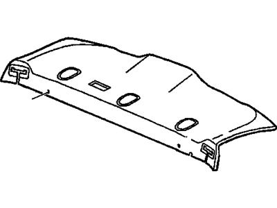 Oldsmobile 25730928 Package Tray