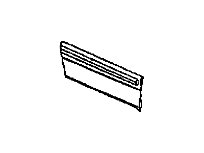Oldsmobile Custom Cruiser Door Moldings - 20000942