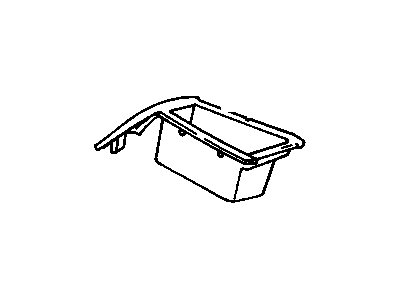 Pontiac Sunbird Center Console Base - 22582327