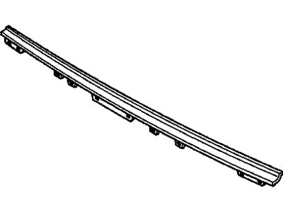 Chevy 12393956 Center Filler