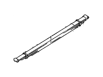 Chevy Tahoe Leaf Spring - 15032521
