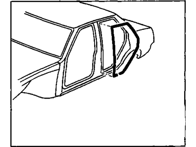 Cadillac Cimarron Door Seal - 22635799