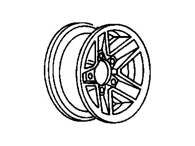1990 Chevy Camaro Spare Wheel - 10174992
