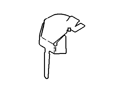 Pontiac 24570051 Inlet Duct Bracket