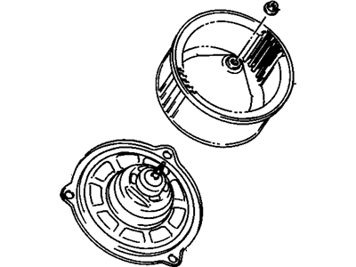 Chevy Metro Blower Motor - 91173548