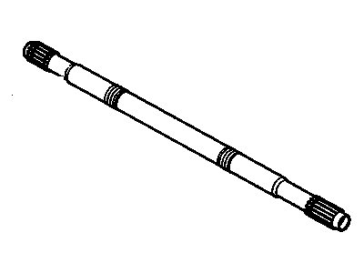 Oldsmobile Cutlass Calais Axle Shaft - 26003631