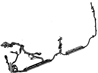 Chevy 25882602 HARNESS,BODY WIRING(INCLUDES 3,4)