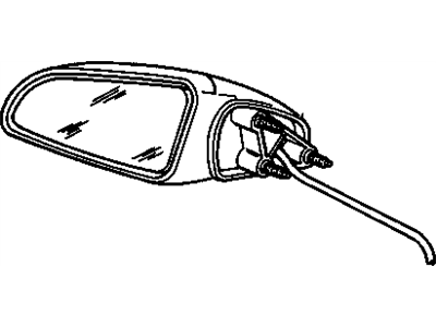 Oldsmobile 98 Side View Mirrors - 20655002