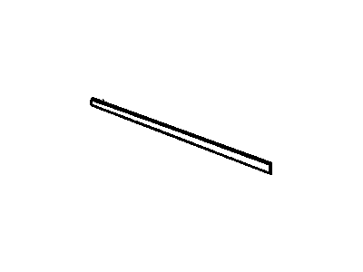 Chevy 19120044 MOLDING,FRONT SIDE DOOR CENTER(ADHESIVE BACKED)(PAINT TO MATCH)