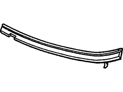 1984 Pontiac Phoenix Weather Strip - 20177239