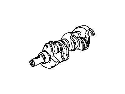 Oldsmobile Cutlass Calais Crankshaft - 10044539