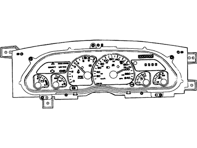 Chevy 16131492 Lens