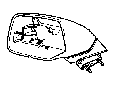 Chevy 92245993 MIRROR,OUTSIDE REAR VIEW(INCLUDES 2,7-11)(PAINT TO MATCH)(JAPAN EXPORT ONLY)